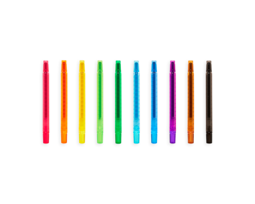 Pachnące kredki świecowe wykręcane, Yummy Yummy / Ooly