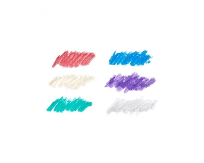 arba w kredce 6 szt., Chunkies Paint Sticks - Metaliczne / Ooly