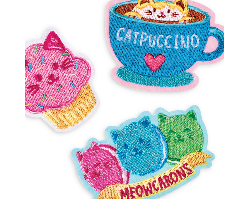 Naprasowanki Patch Em - Kocia Kawiarnia / Ooly