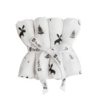 4pak pieluszek muślinowych 43x43cm – zima