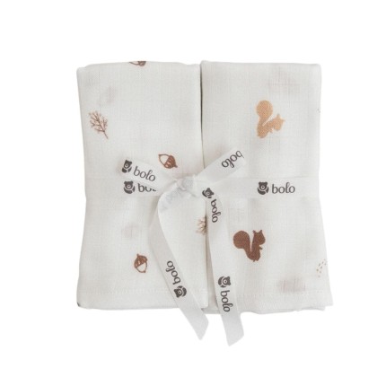 2pak pieluszek muślinowych 70x70cm – jesień