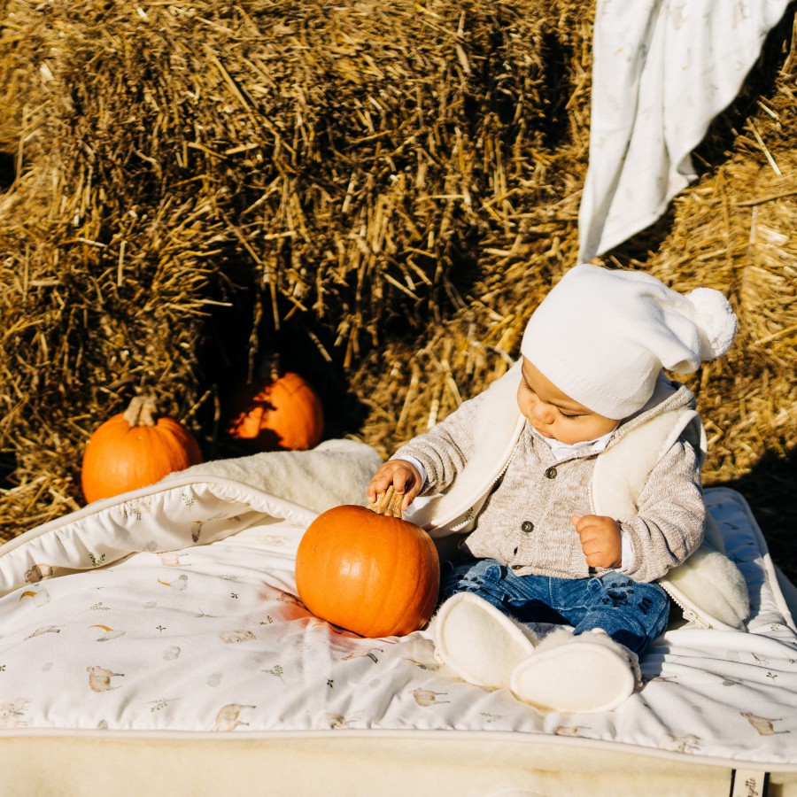 Kocyk dwustronny MERINO, rozmiary / Layette