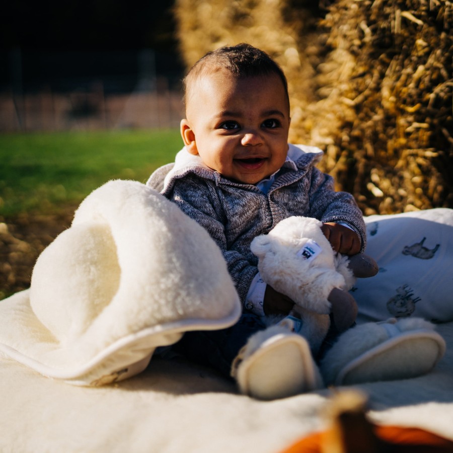 Kocyk dwustronny MERINO, rozmiary / Layette