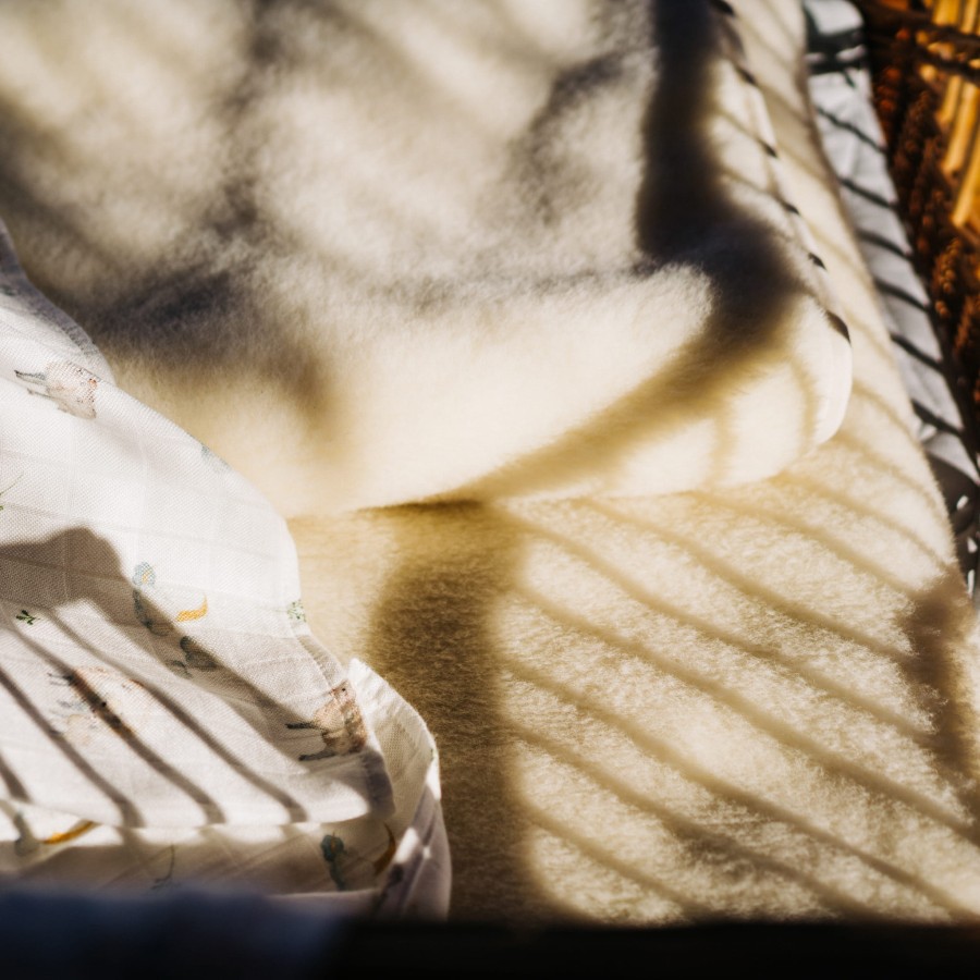 Podkład na materac z wełny MERINO, rozmiary / Layette