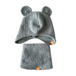 Wełniany zestaw zimowy - ciemna oliwka, rozmiary / benni