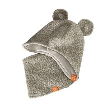 Wełniany zestaw zimowy - jasna pistacja, roz. S / benni