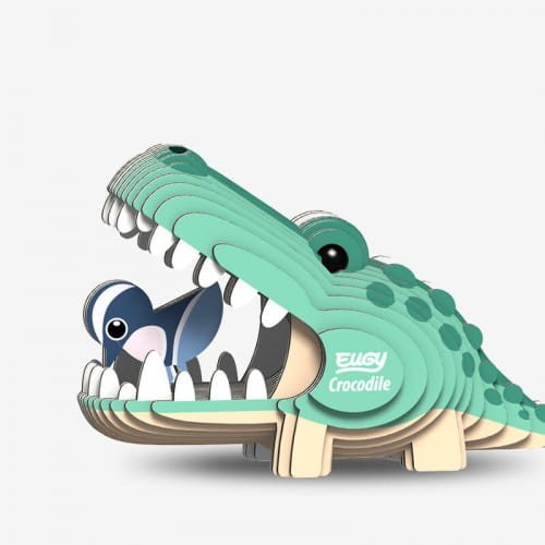 Krokodyl Eko Układanka 3D / Eugy