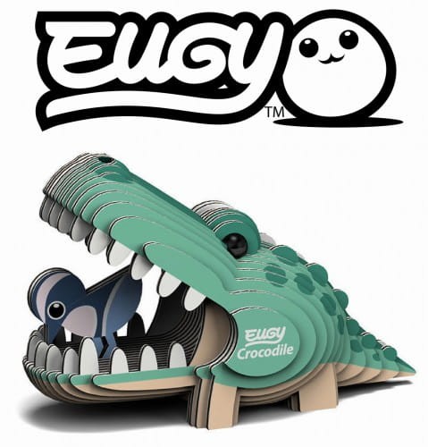 Krokodyl Eko Układanka 3D / Eugy