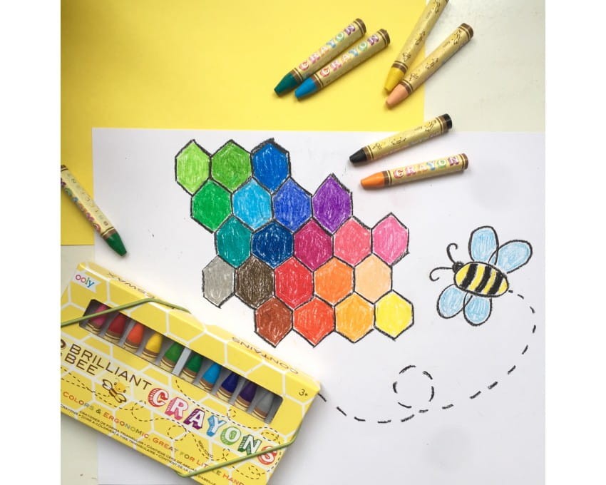 Kredki z pszczelego wosku, Briliant Bee / Ooly