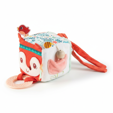 Kostka aktywizująca wielofunkcyjna Lisiczka Alice 3 m+ / Lilliputiens 83338