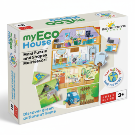 Puzzle edukacyjne dla dzieci My Eco House / Adventerra Games