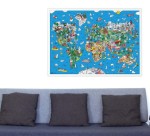 Plakat wyklejanka ATLAS / OMY