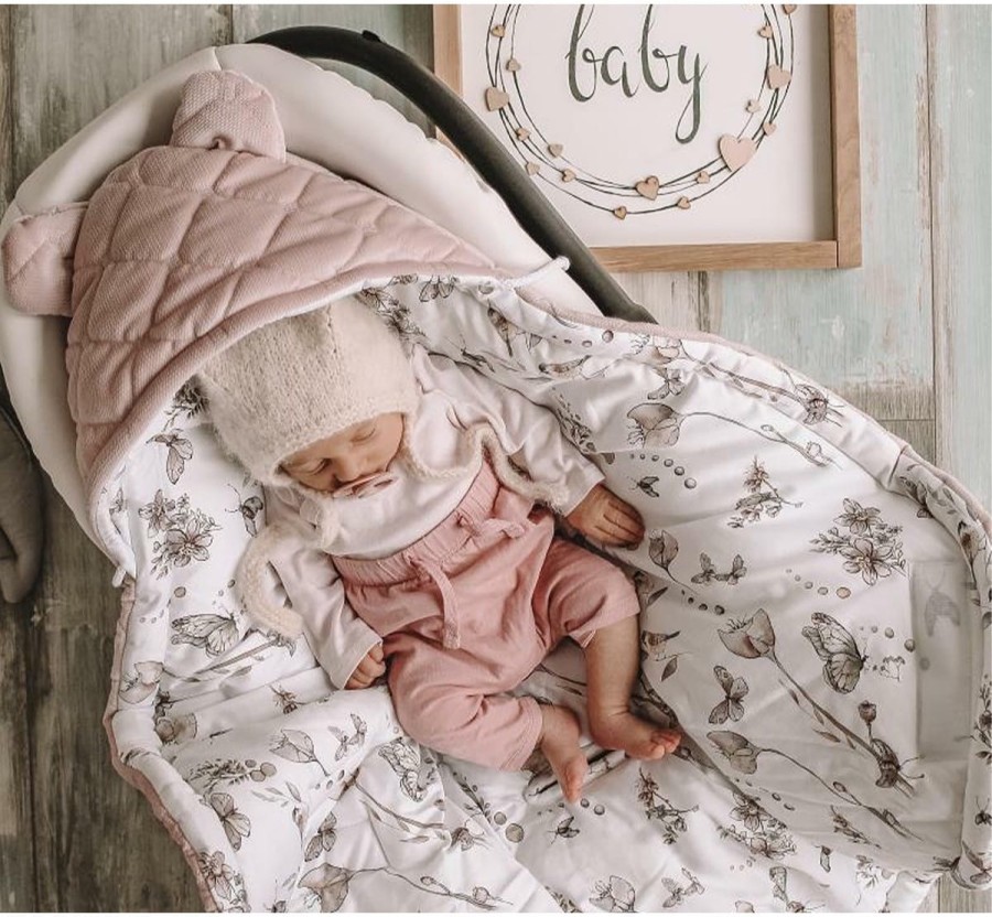 Kocyk do fotelika - Boho - Beige / BabySteps