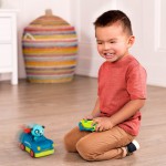 Zdalnie sterowany samochód z pasażerem – PIESKIEM – Land of B. / B.Toys