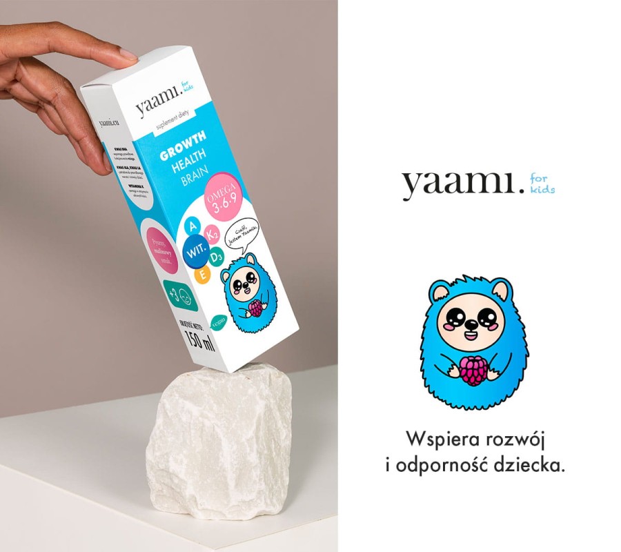 Suplement dla dzieci - rozwój i odporność / Yaami for kids