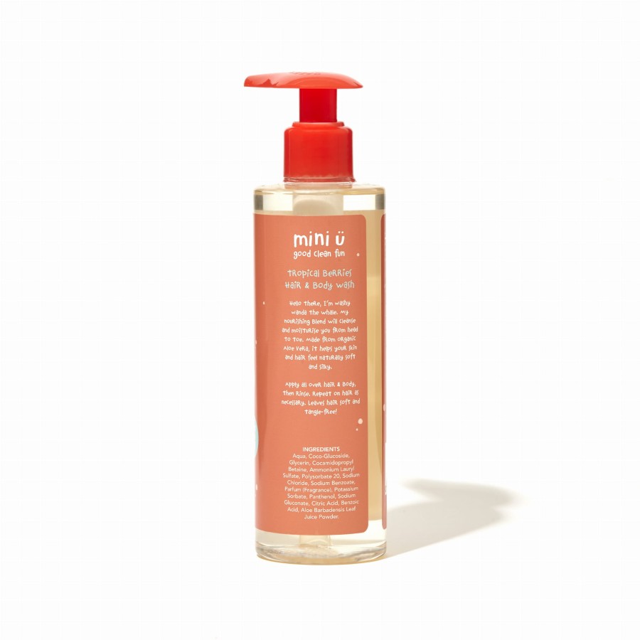Naturalny żel do mycia ciała włosów dla dzieci i niemowląt / Miniu