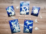 Fluorescencyjne naklejki - Małe Gwiazdki 12 sztuk / Apli Kids