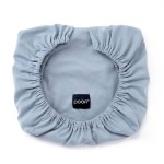 Prześcieradło do gondoli Organic kolor -dusty blue/ POOFI