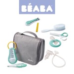 Kosmetyczka z 9 akcesoriami do pielęgnacji niemowląt grey / Beaba