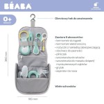 Kosmetyczka z 9 akcesoriami do pielęgnacji niemowląt grey / Beaba