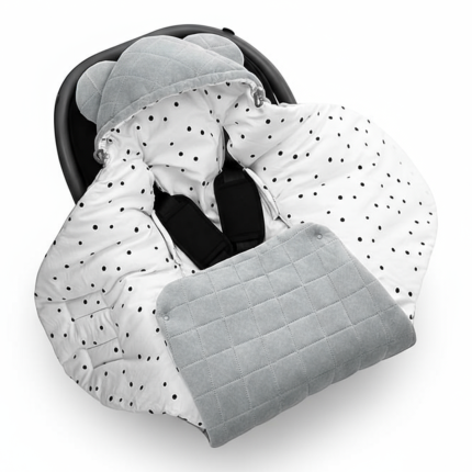 Otulacz, kocyk do fotelika samochodowego Royal Baby Grey / Sleepee