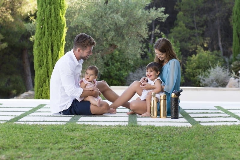 Termos Deluxe z termoopakowaniem 500ml - złoty / Miniland