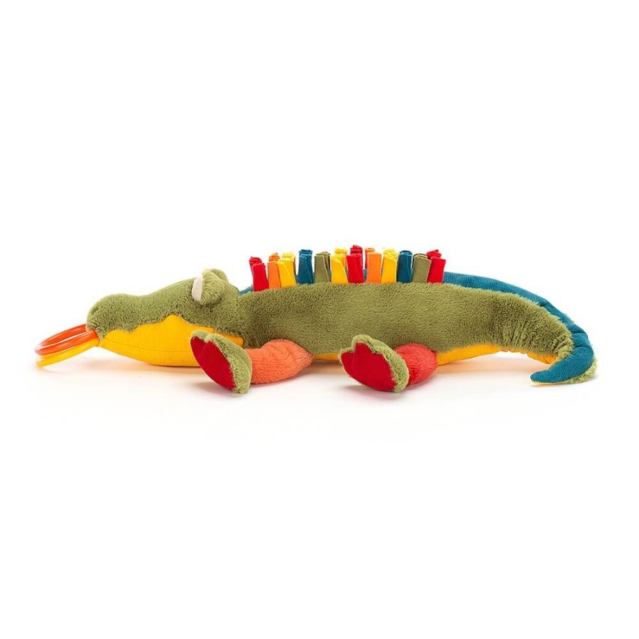 Hippihoop Krokodyl grzechotka 30cm /Jellycat
