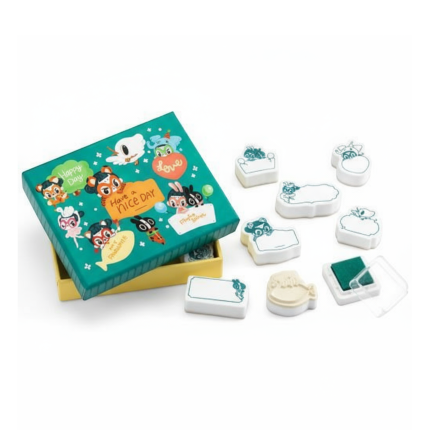 Zestaw stempelków - wiadomości LAM / Djeco DD03626