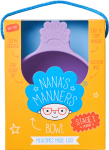 Miska silikonowa z przyssawką i uchwytem PURPLE / Nana's Manners