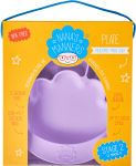Talerz silikonowy z przyssawką PURPLE / Nana's Manners