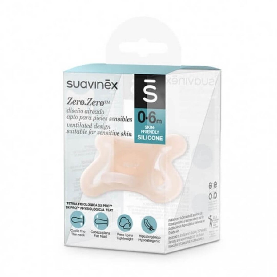 Smoczek Zero Zero 0-6 /Suavinex