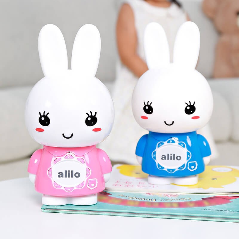 Króliczek Alilo Big Bunny - niebieski /Alilo
