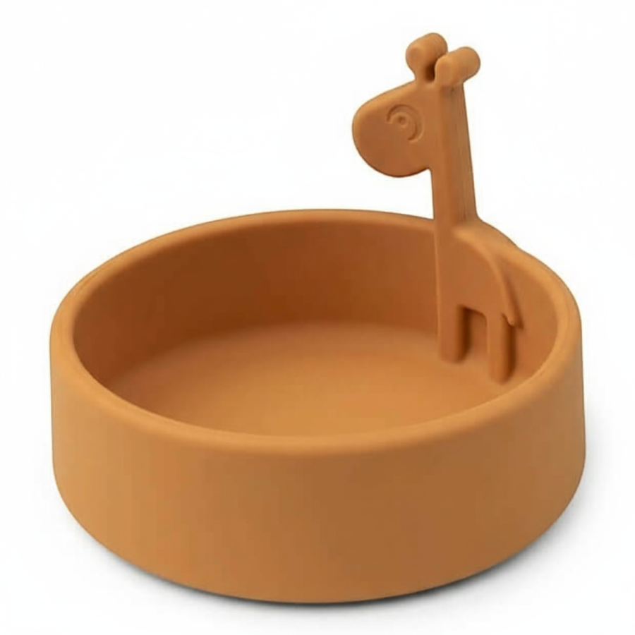 Peekaboo miseczka silikonowa - mustard / Done by Deer