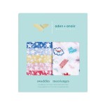 ESSENTIALS otulacz muślinowy 112cm x 112cm Wonder Woman 2szt / aden+anais