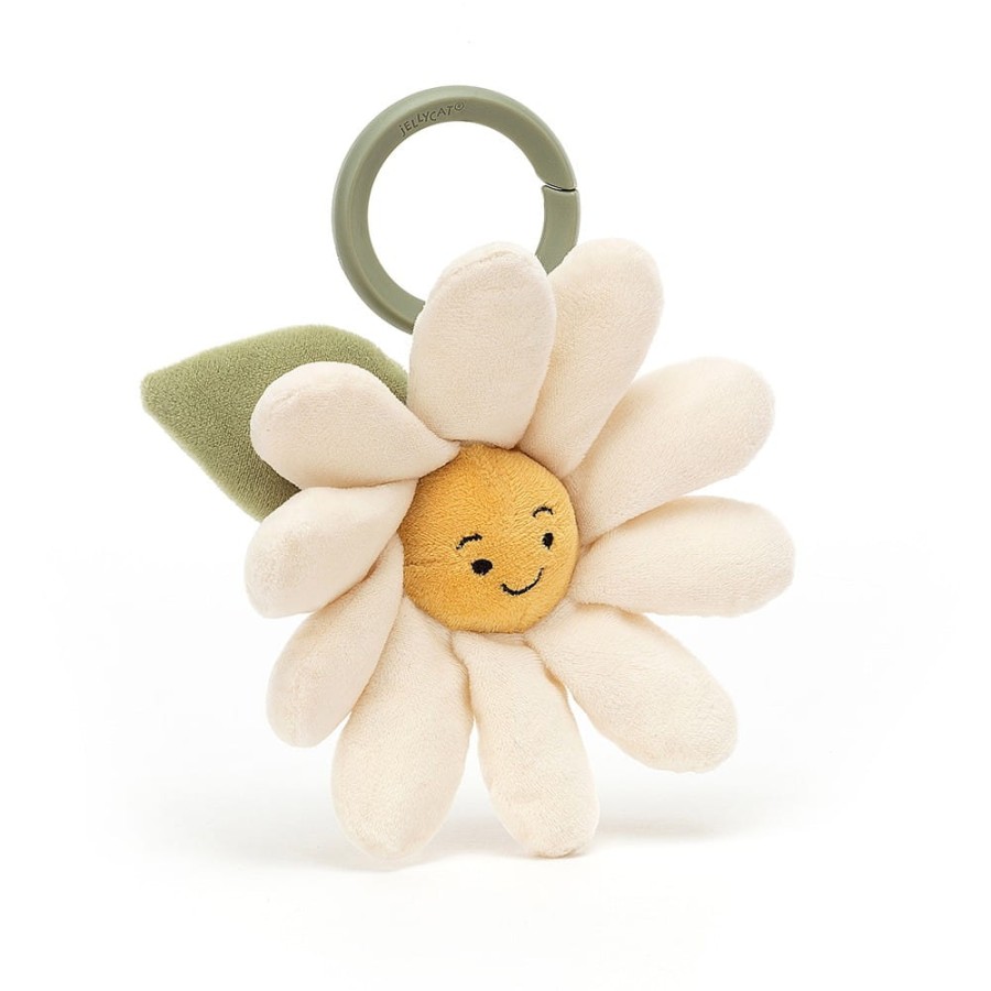 Szeleścik z zawieszką Kwiatek Stokrotka/ Jellycat