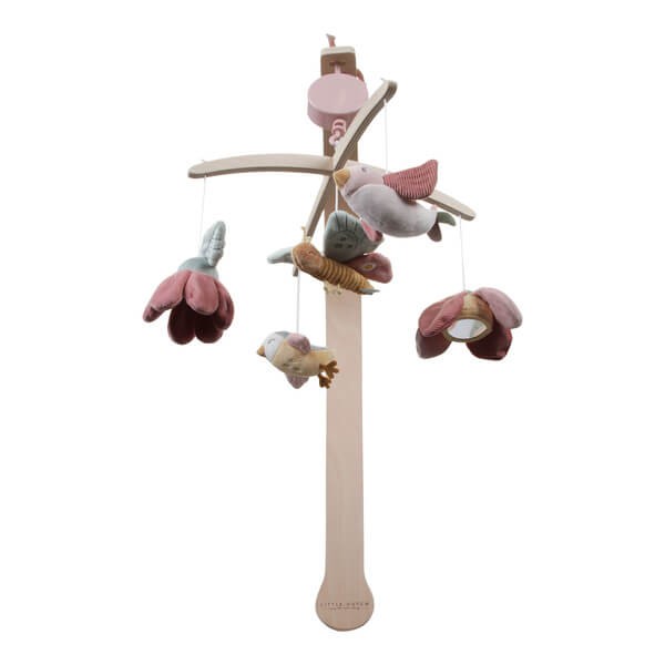 Karuzela do łóżeczka Flowers & Butterflies /Little Dutch