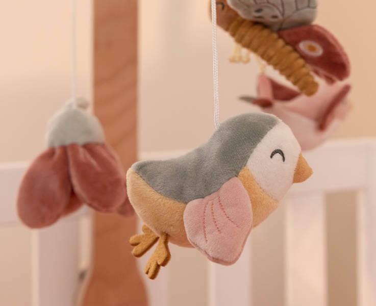 Karuzela do łóżeczka Flowers & Butterflies /Little Dutch