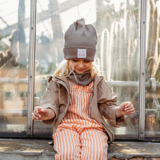 Zestaw czapka + komin LATTE LINE różne rozmiary /UL&KA