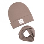 Zestaw czapka + komin LATTE LINE różne rozmiary /UL&KA