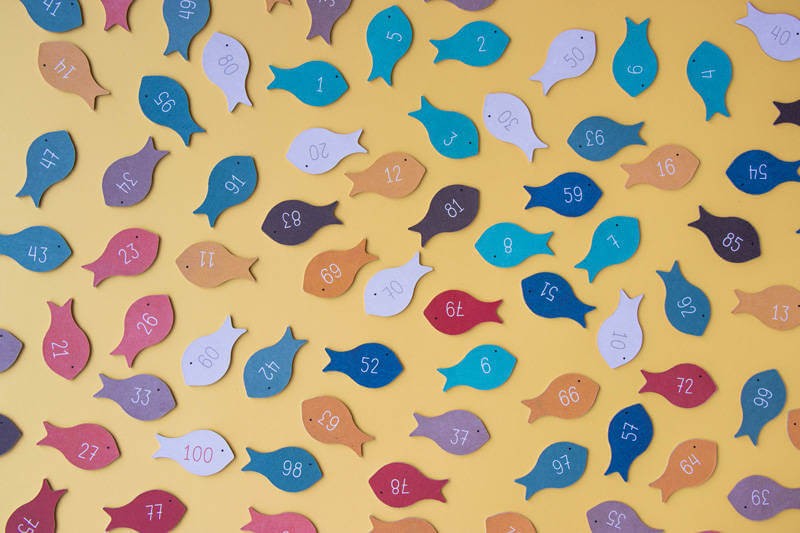 Układanka Wieloryb i rybki /Londji