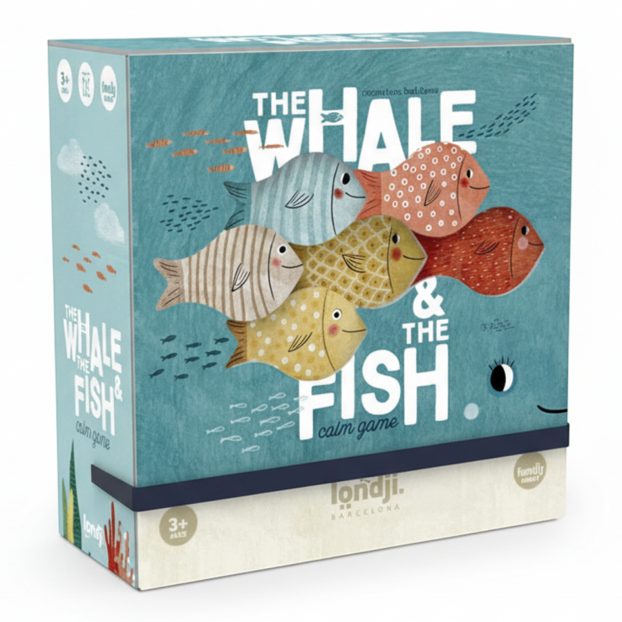 Układanka Wieloryb i rybki /Londji