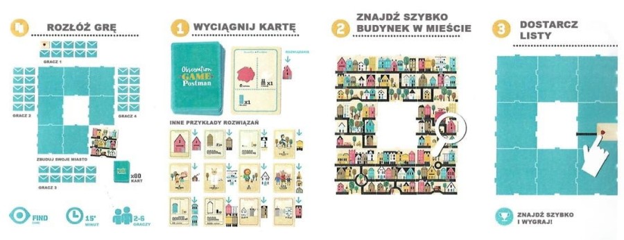 Gra obserwacyjna dla dzieci, Postman - Listonosz / Londji