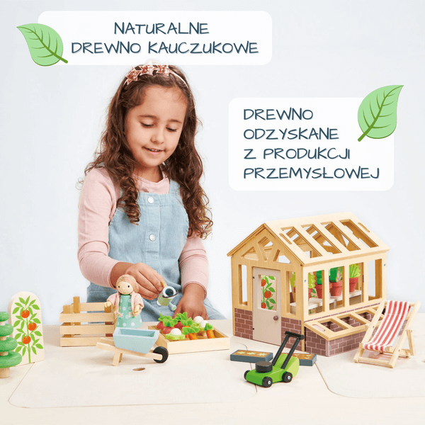 Drewniana szklarnia /Tender Leaf Toys