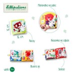 Książeczka z mini-pacynką wielofunkcyjna Królik dentysta 6 m+ / Lilliputiens