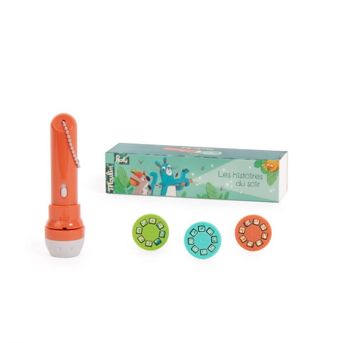 Lampka projektor z serii Dans La Jungle / Maulin Roty