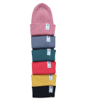 Czapka Beanie 0-24 miesiące CORAL / Pink no more
