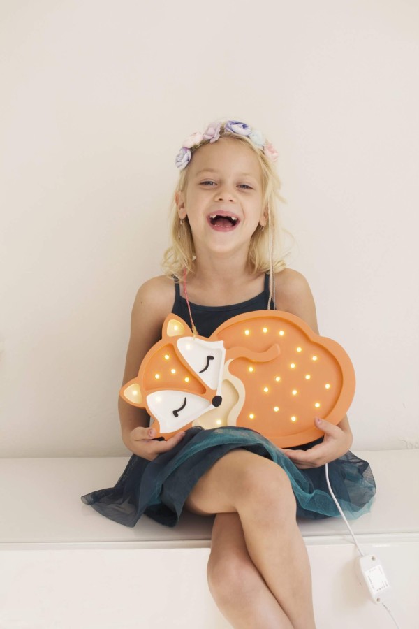 Lampa Little Lights Lisek WILD ORANGE/Little Lights