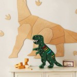Lampa Little Lights Dino T. Rex RAINBOW GREEN/Little Lights