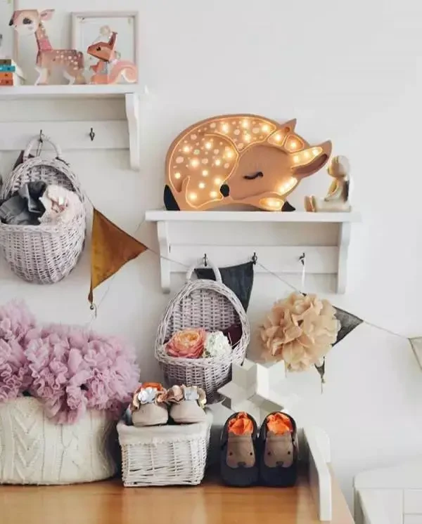 Lampa Little Lights Sarna FOREST LIGHT BROWN /Little Lights