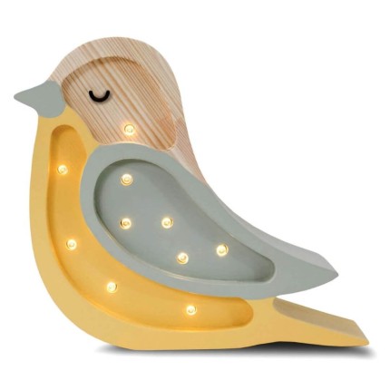 Lampa Little Lights Ptaszek Mini KHAKI /Little Lights